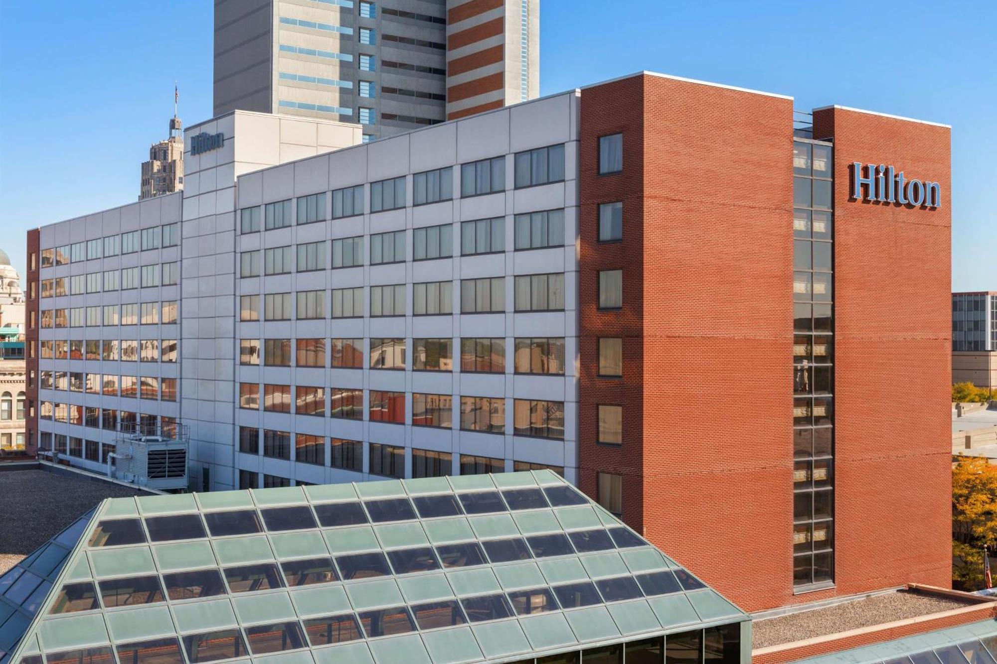 Hilton Fort Wayne At The Grand Wayne Centro de Convenciones Hotel Exterior foto