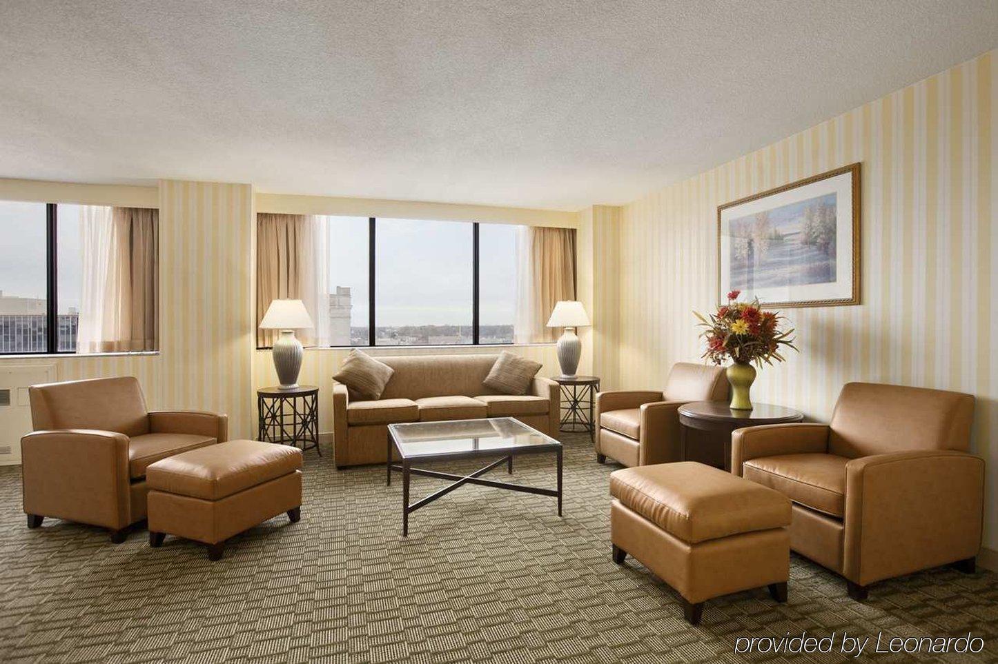 Hilton Fort Wayne At The Grand Wayne Centro de Convenciones Hotel Habitación foto